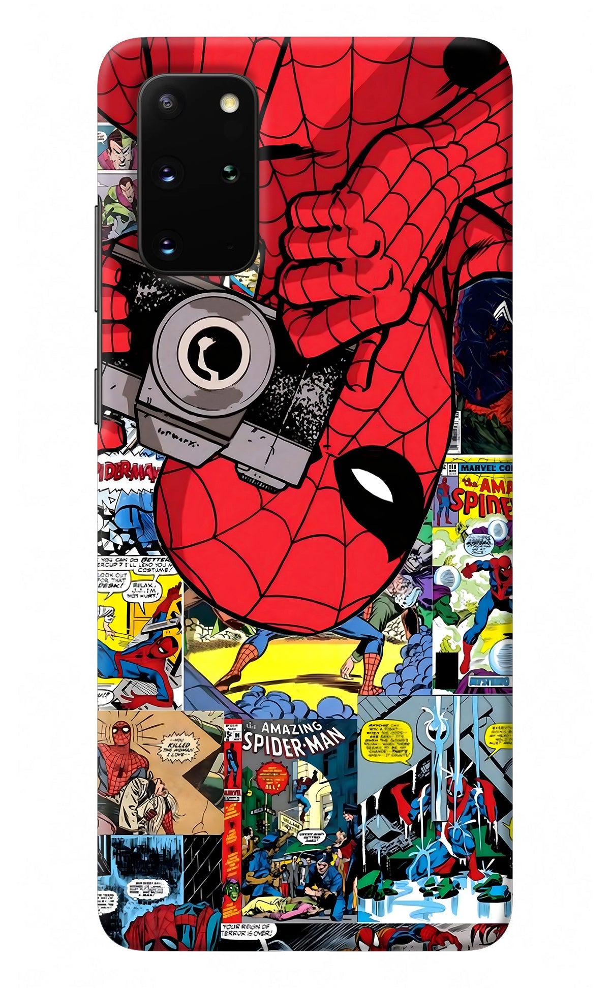 Spider Man Samsung S20 Plus Back Cover