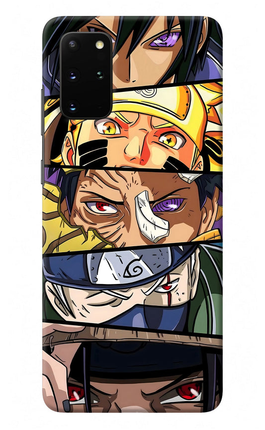 Naruto Character Samsung S20 Plus Back Cover