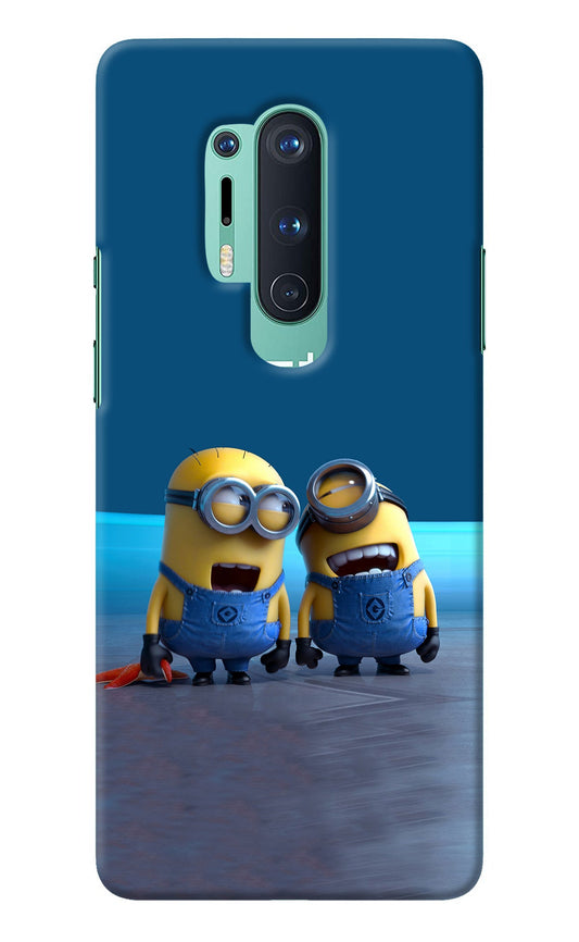 Minion Laughing Oneplus 8 Pro Back Cover