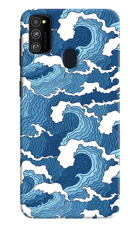 Blue Waves Case for Samsung M21 2020 by Casekaro