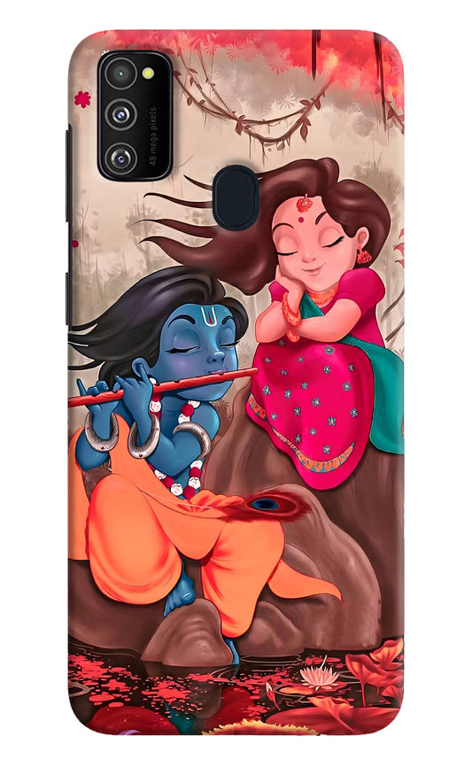 Radhe Krishna Case for Samsung M21 2020 by Casekaro