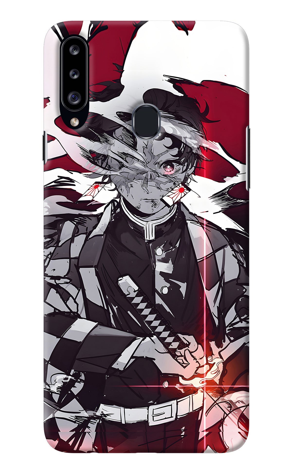 Demon Slayer Samsung A20s Back Cover