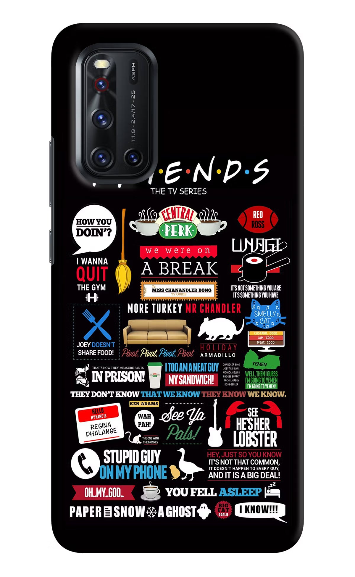 FRIENDS Case for Vivo V19 by Casekaro
