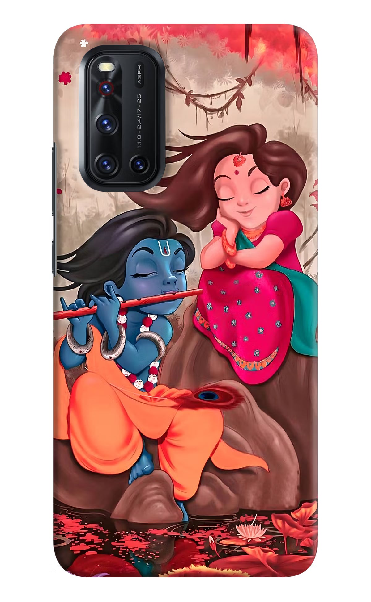Radhe Krishna Case for Vivo V19 by Casekaro