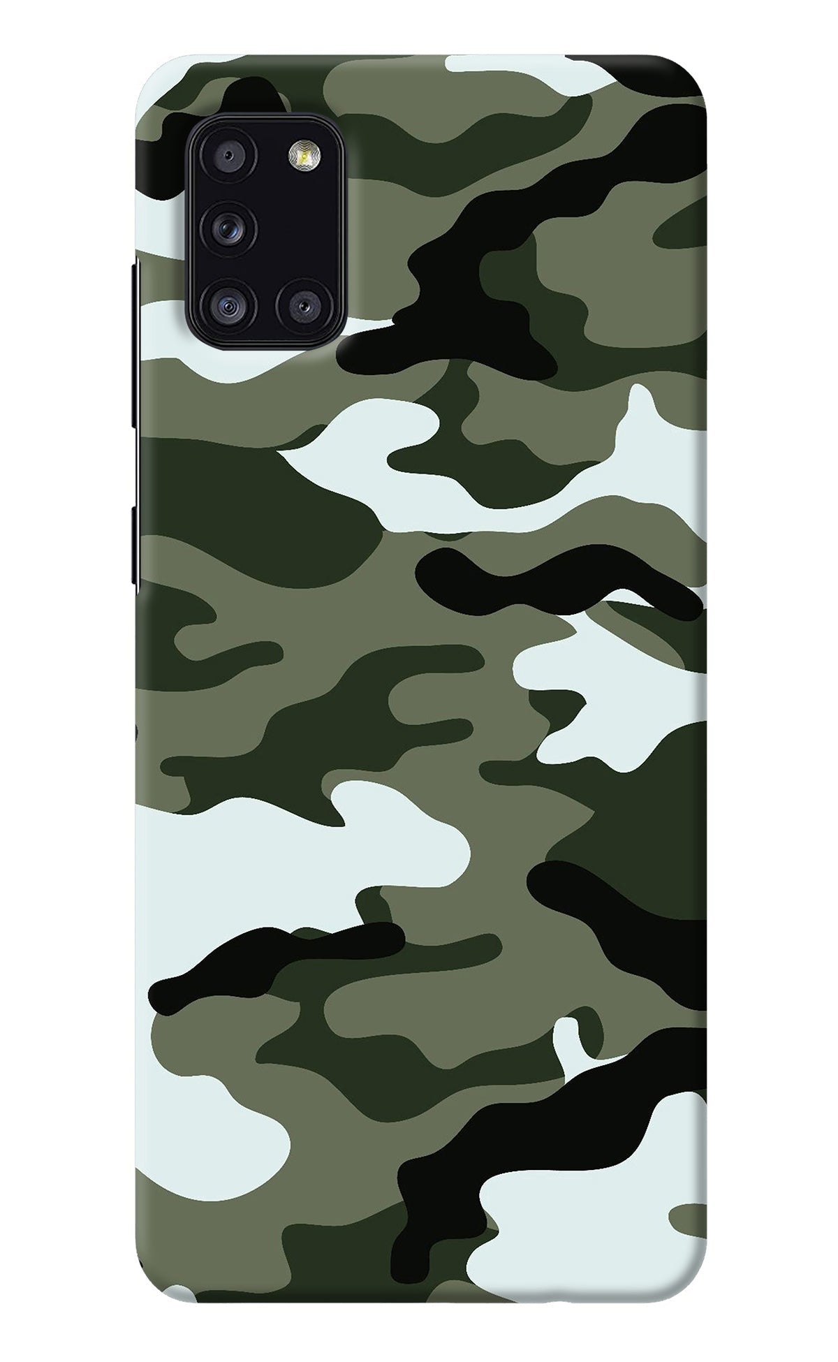 Camouflage Samsung A31 Back Cover