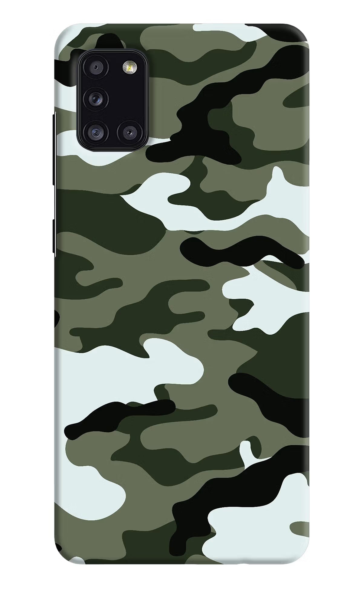 Camouflage Case for Samsung A31 by Casekaro