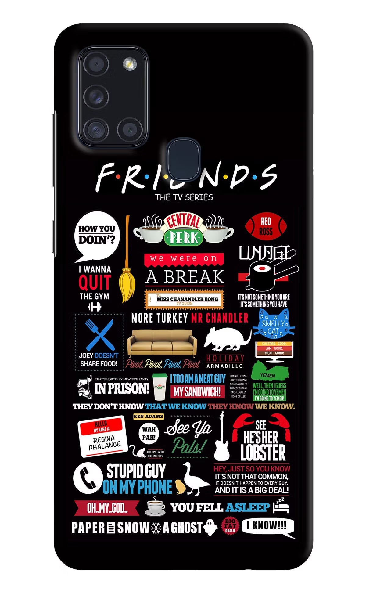 FRIENDS Case for Samsung A21s by Casekaro