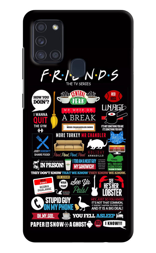 FRIENDS Case for Samsung A21s by Casekaro