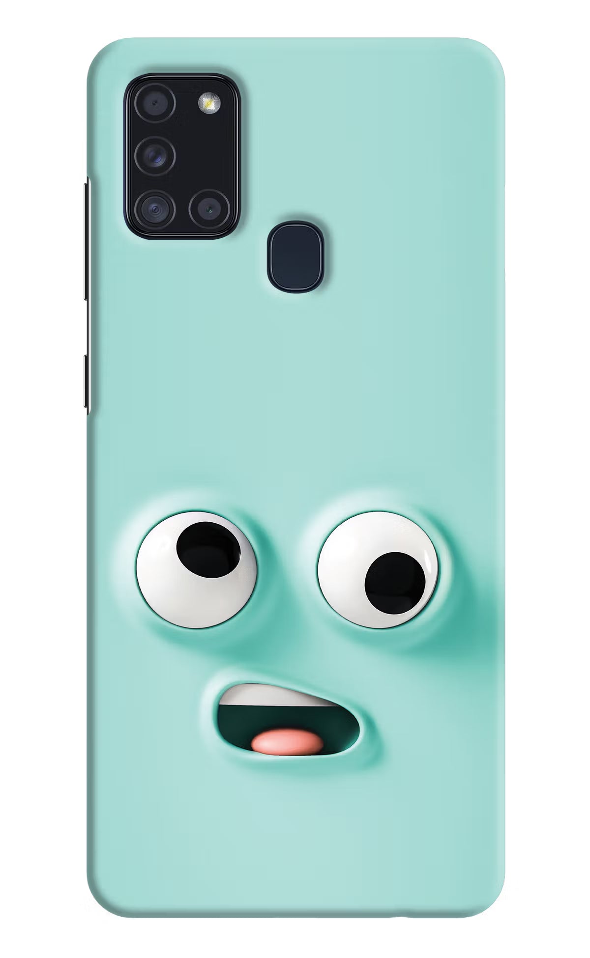 Funny Cartoon Case for Samsung A21s by Casekaro