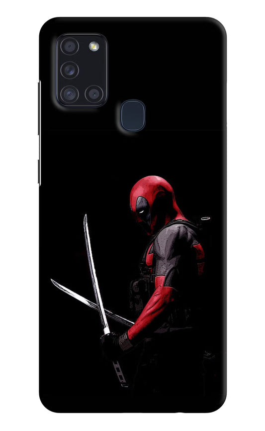Deadpool Case for Samsung A21s by Casekaro