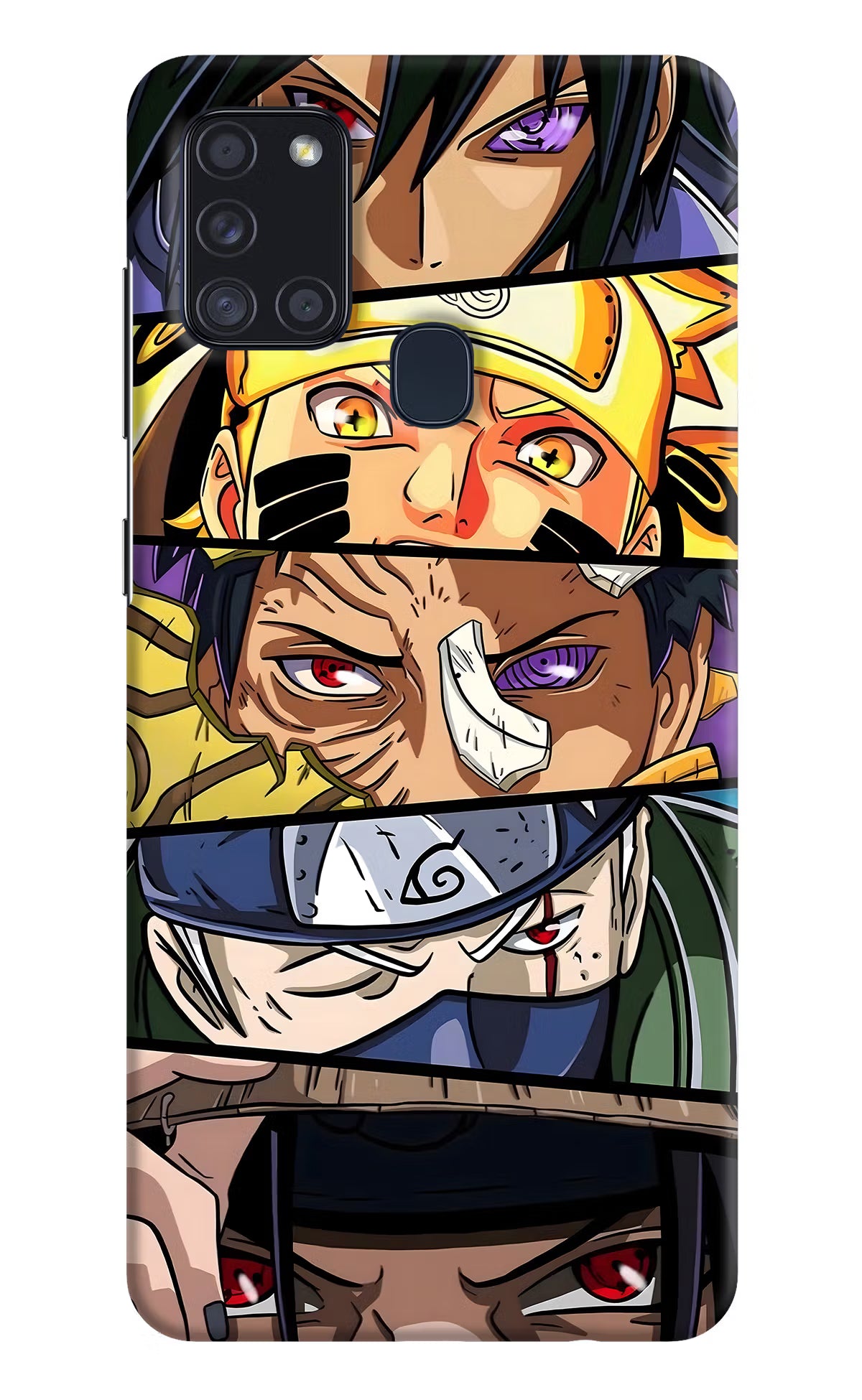 Naruto Character Case for Samsung A21s by Casekaro