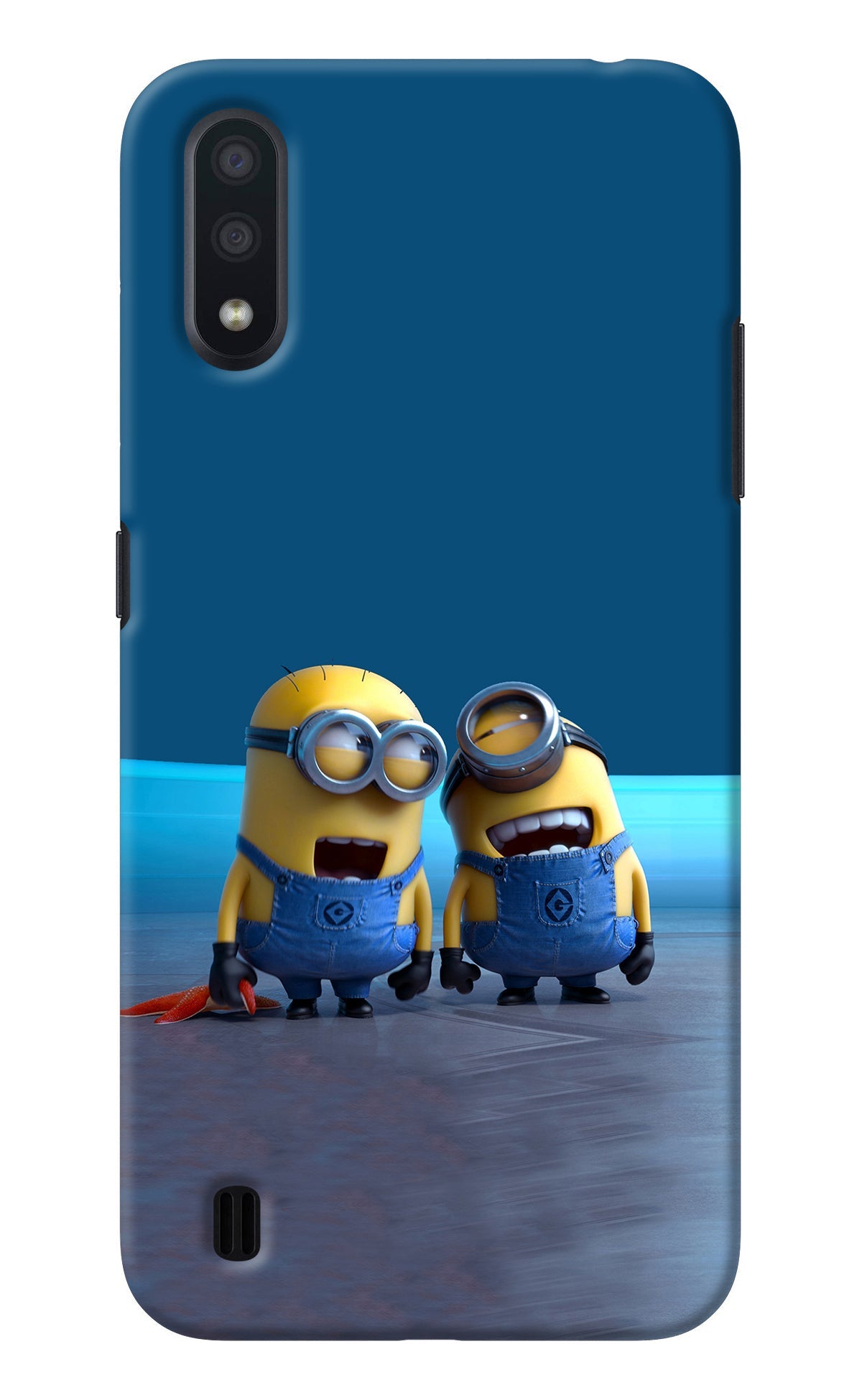 Minion Laughing Samsung M01 Back Cover