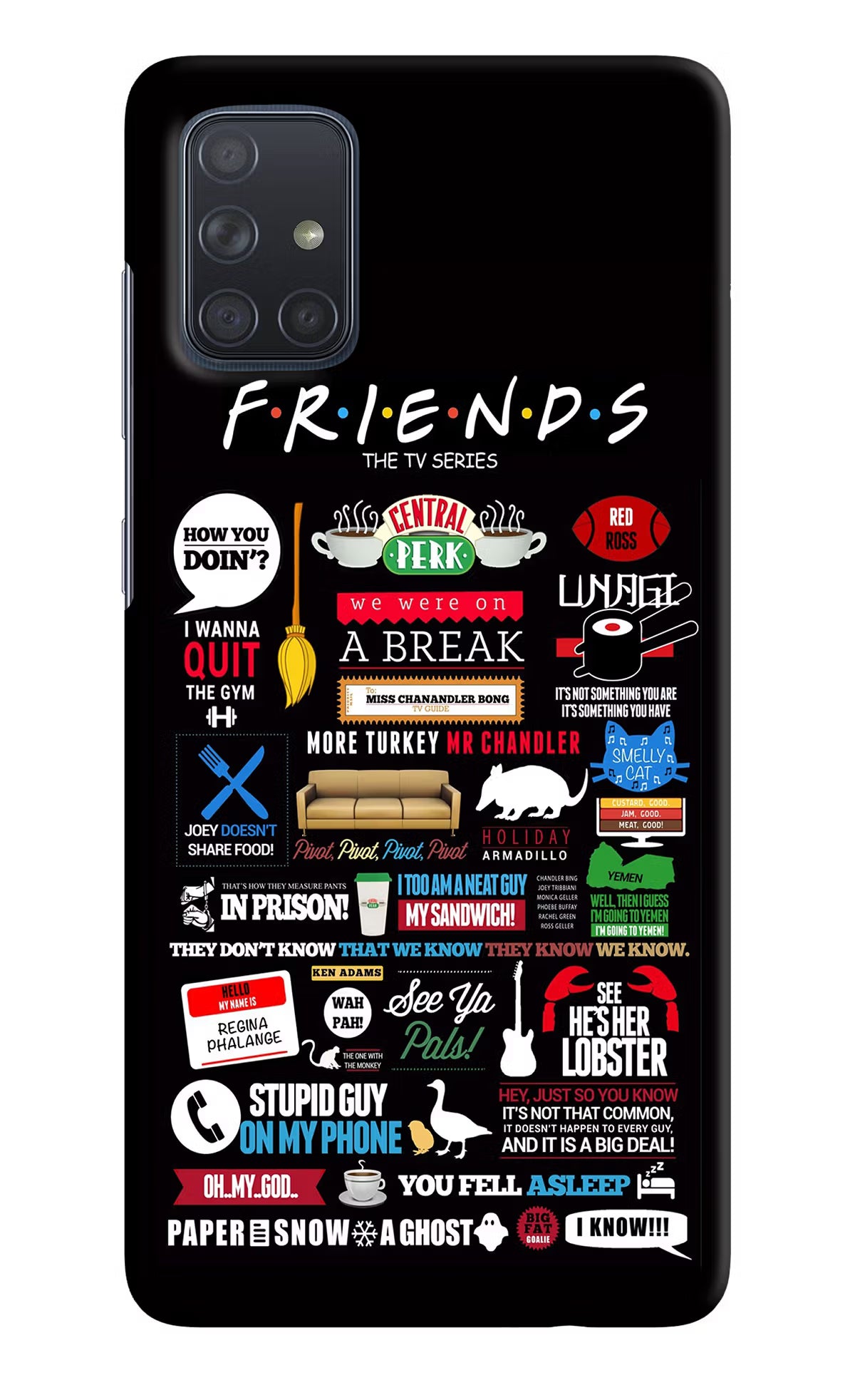 FRIENDS Case for Samsung A71 by Casekaro