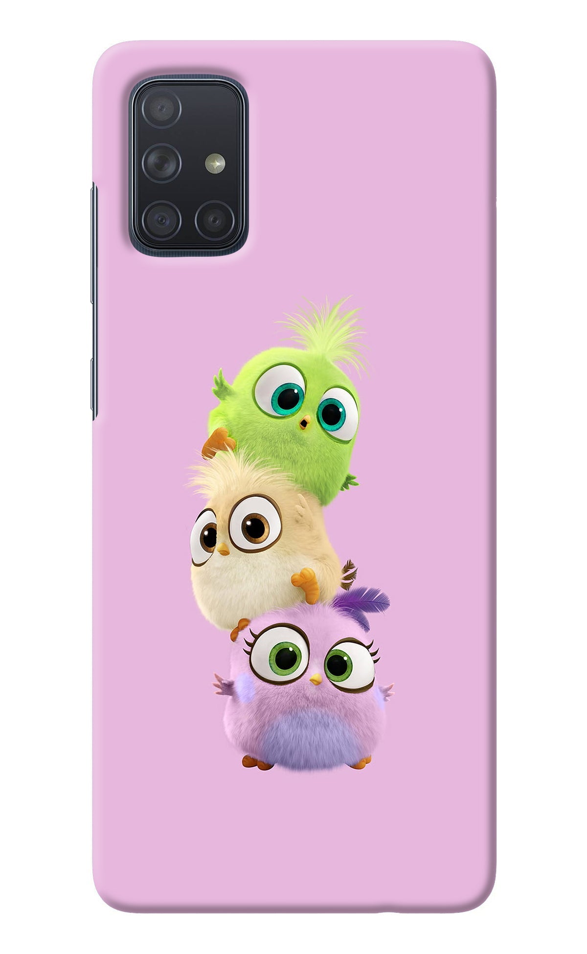 Cute Little Birds Samsung A71 Back Cover