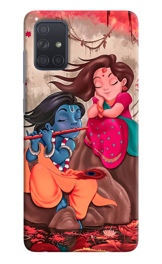 Radhe Krishna Case for Samsung A71 by Casekaro