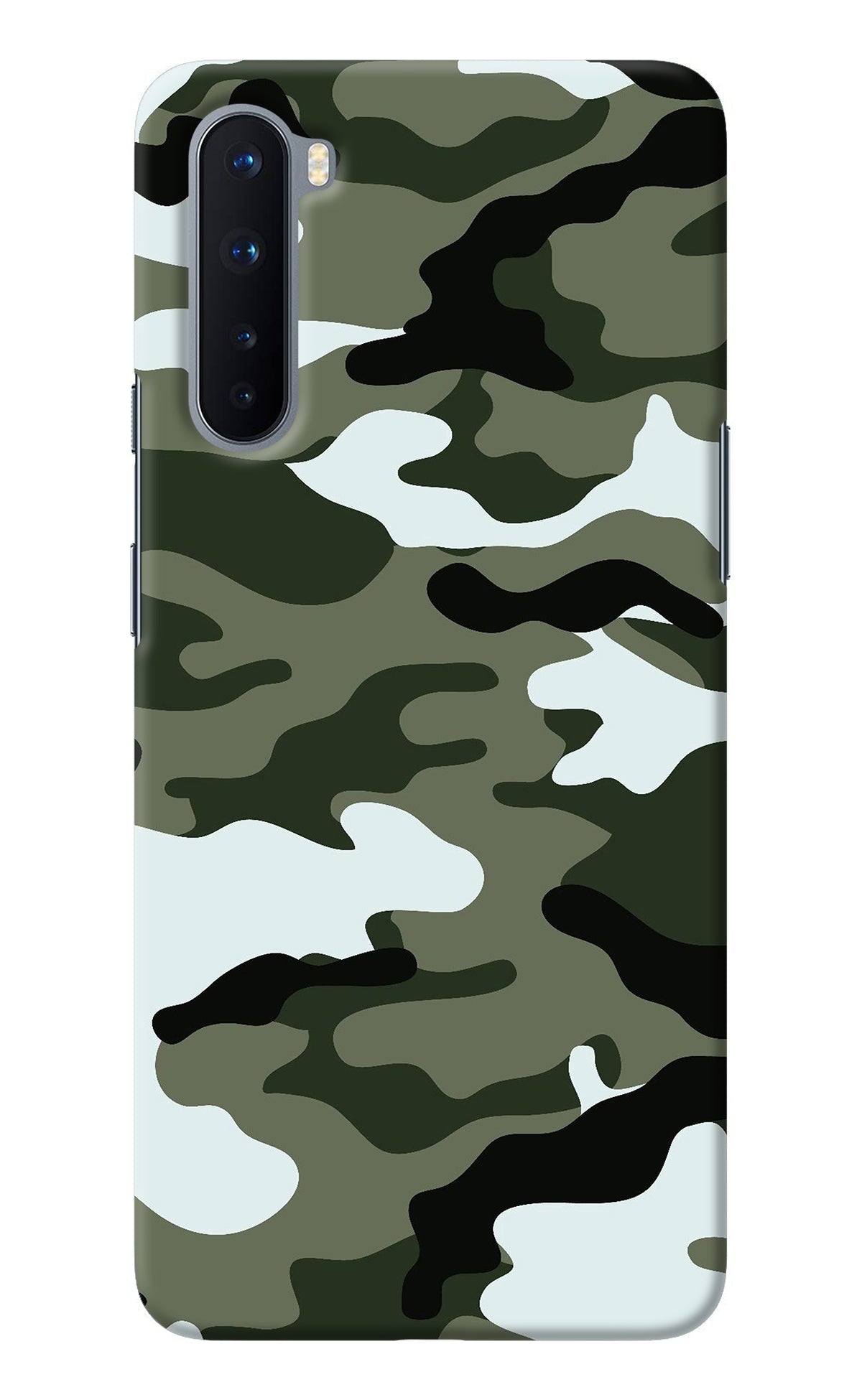 Camouflage Oneplus Nord Back Cover