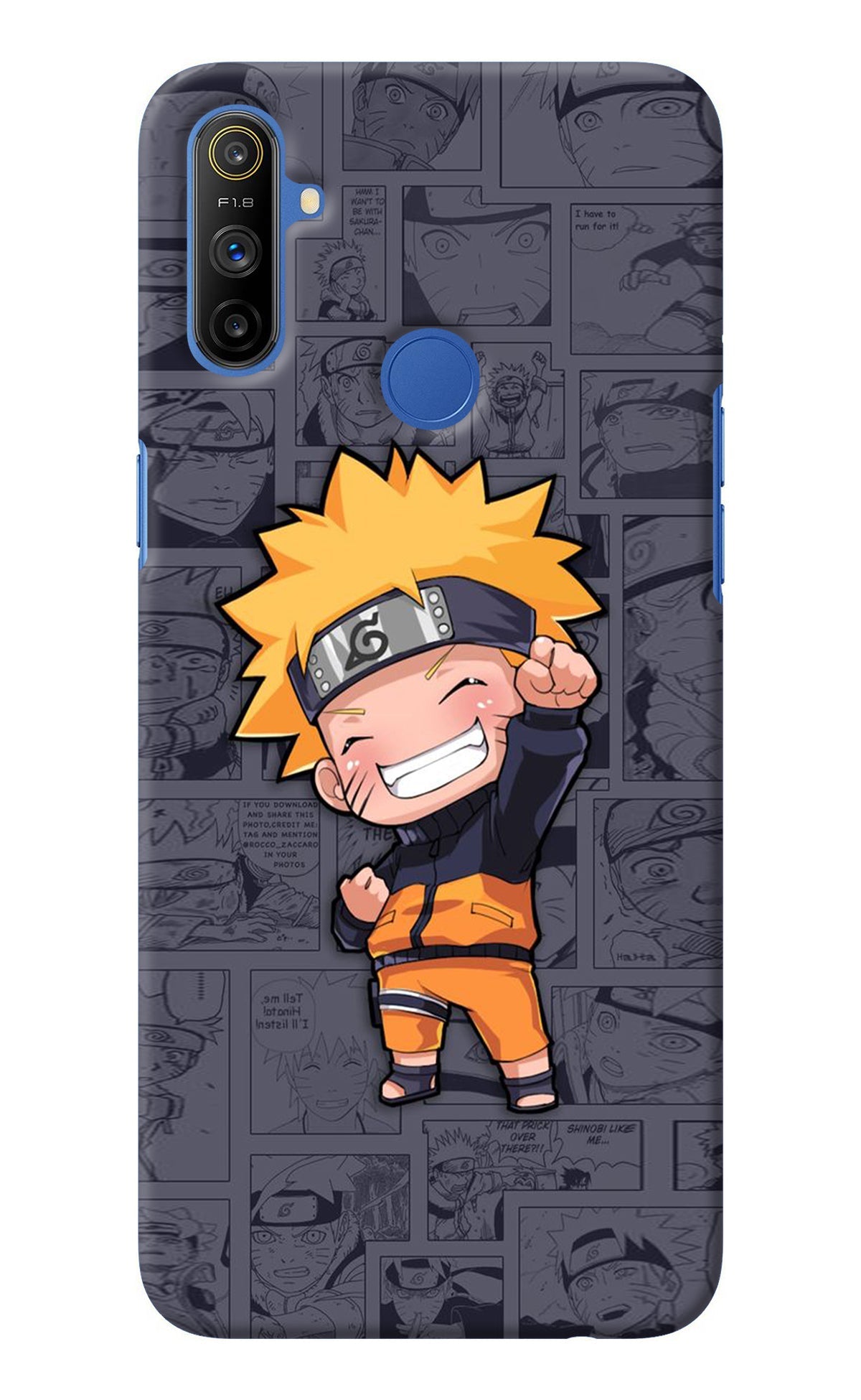 Chota Naruto Realme Narzo 10A/20A Back Cover