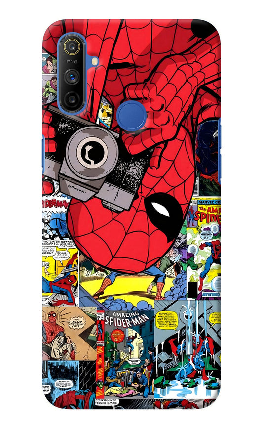 Spider Man Realme Narzo 10A/20A Back Cover