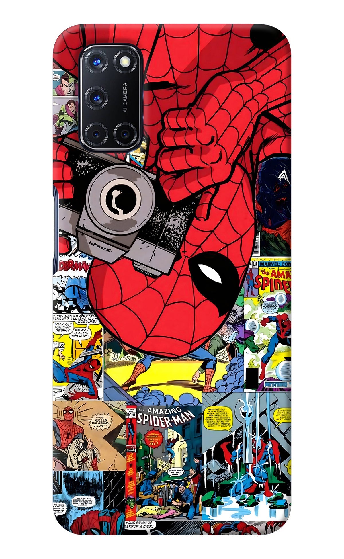 Spider Man Oppo A52 Back Cover