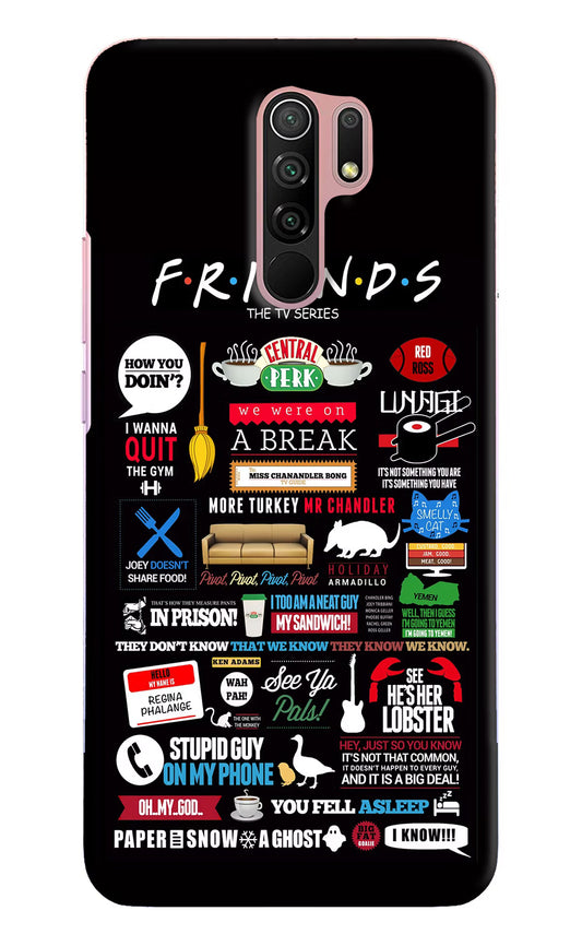 FRIENDS Case for Redmi 9 Prime/Poco M2/M2 reloaded by Casekaro
