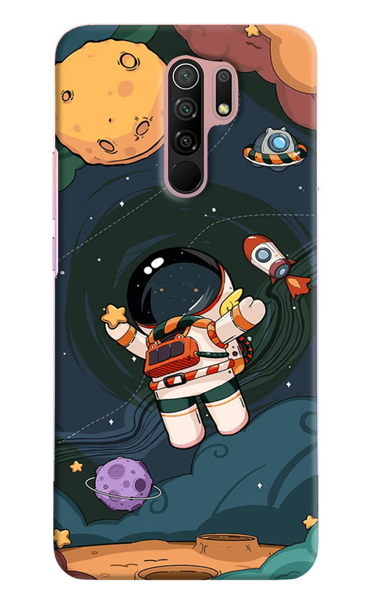 Cartoon Astronaut Case for Redmi 9 Prime/Poco M2/M2 reloaded by Casekaro