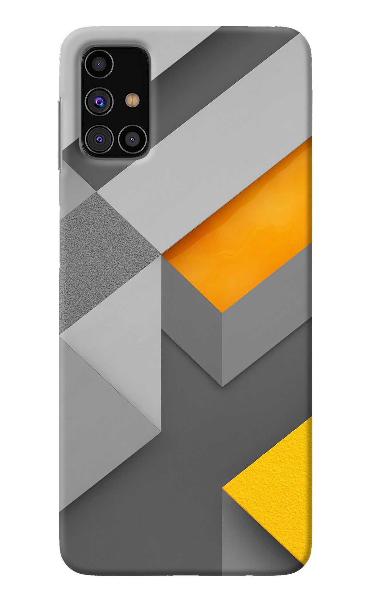 Abstract Samsung M31s Back Cover