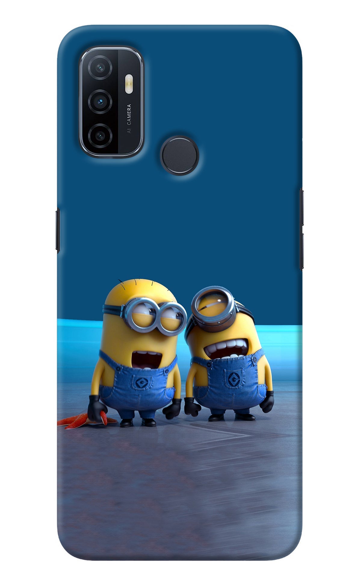 Minion Laughing Oppo A53 2020 Back Cover