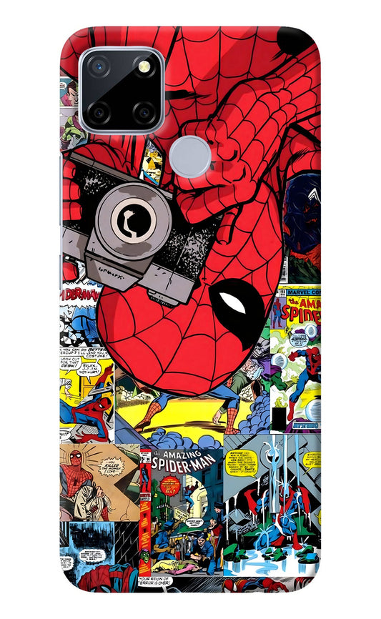 Spider Man Realme C12/Narzo 20 Back Cover