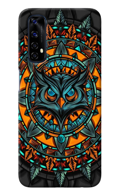 Angry Owl Art Realme 7/Narzo 20 Pro Back Cover