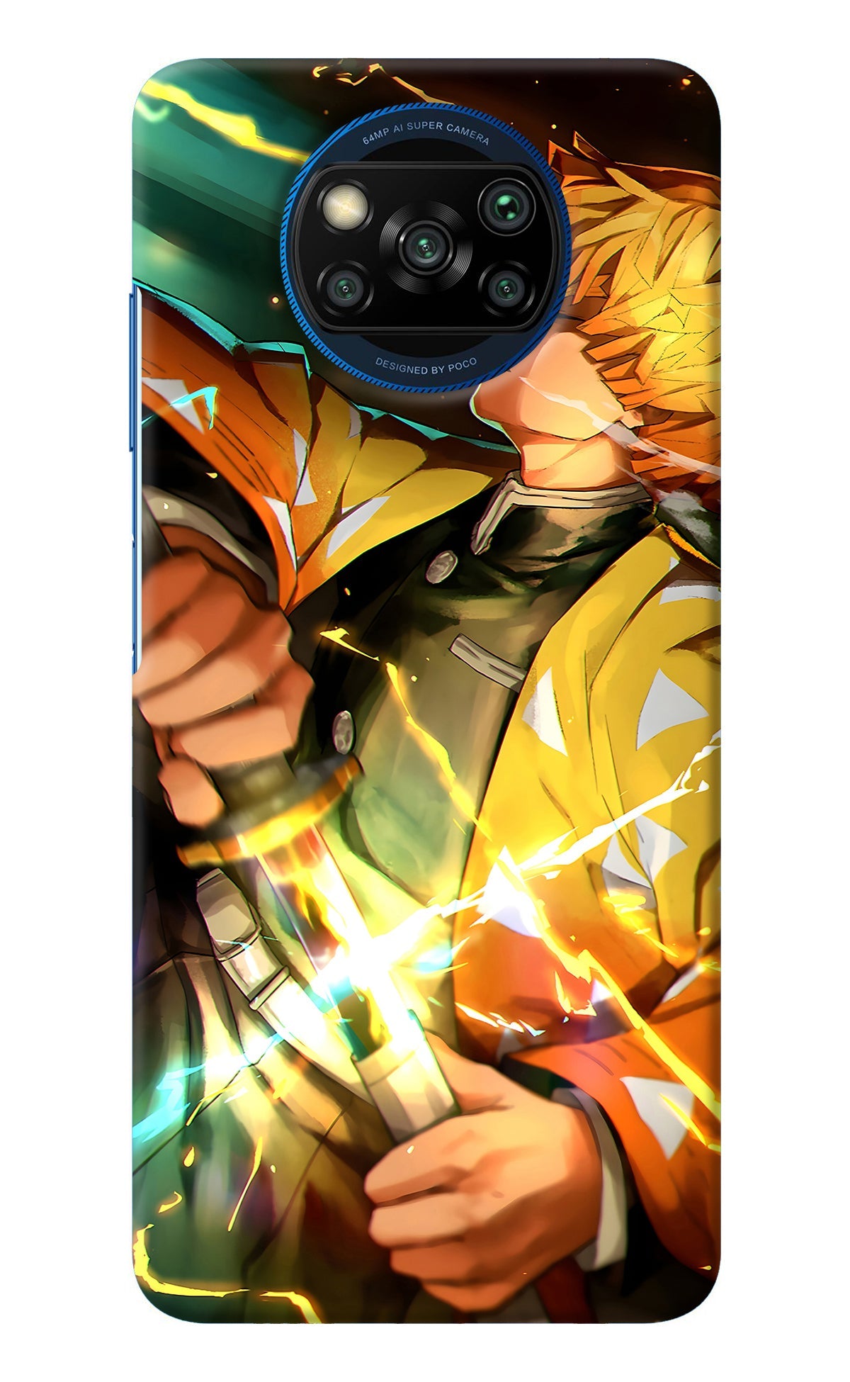 Demon Slayer Poco X3/X3 Pro Back Cover