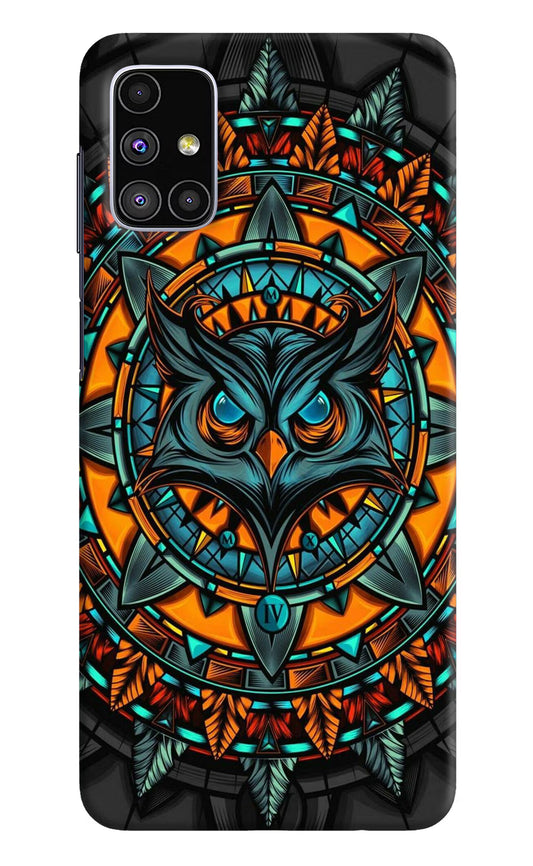 Angry Owl Art Case for Samsung M51 by Casekaro
