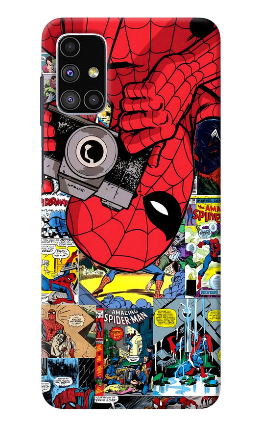 Spider Man Samsung M51 Back Cover