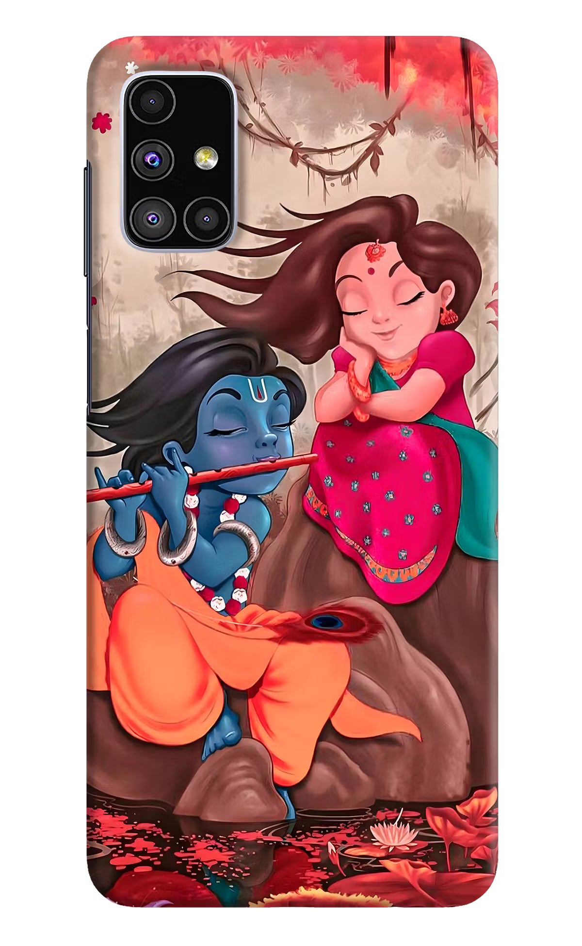 Radhe Krishna Case for Samsung M51 by Casekaro