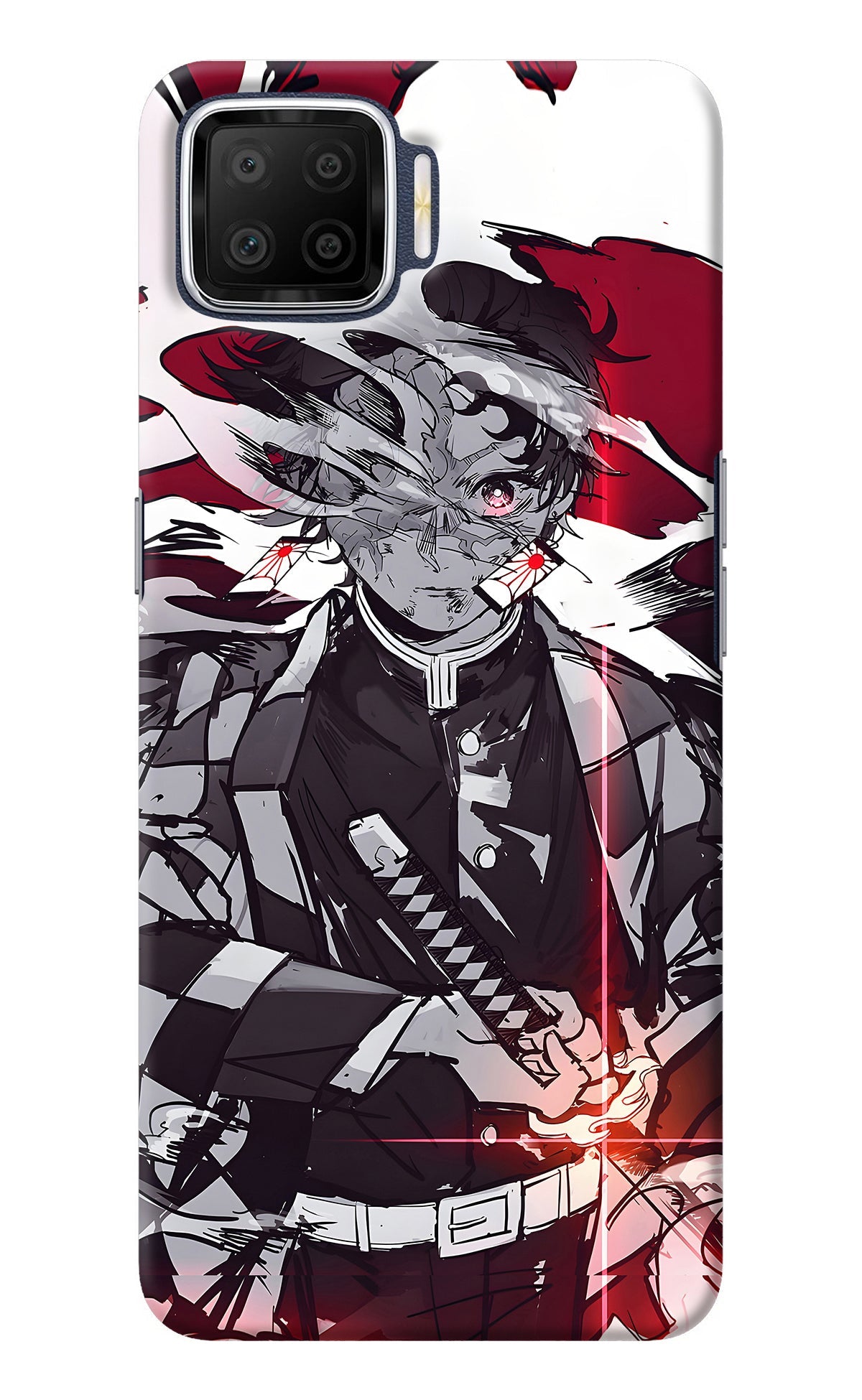 Demon Slayer Oppo F17 Back Cover