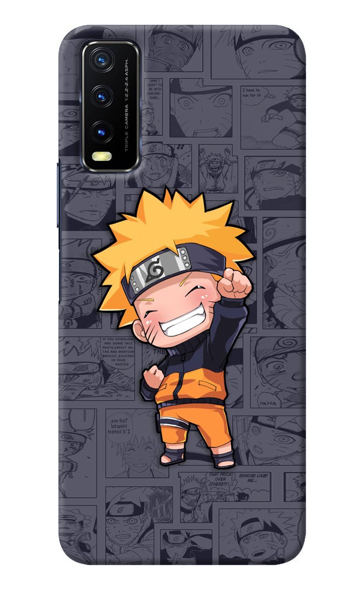 Chota Naruto Vivo Y20/Y20i Back Cover