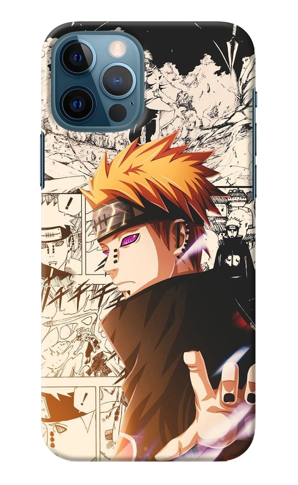 Pain Anime iPhone 12 Pro Back Cover