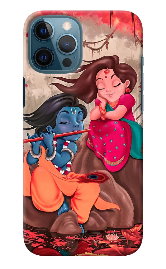 Radhe Krishna iPhone 12 Pro Max Back Cover