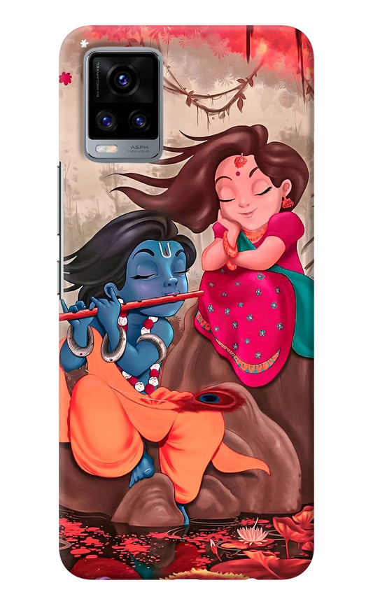 Radhe Krishna Vivo V20 Back Cover