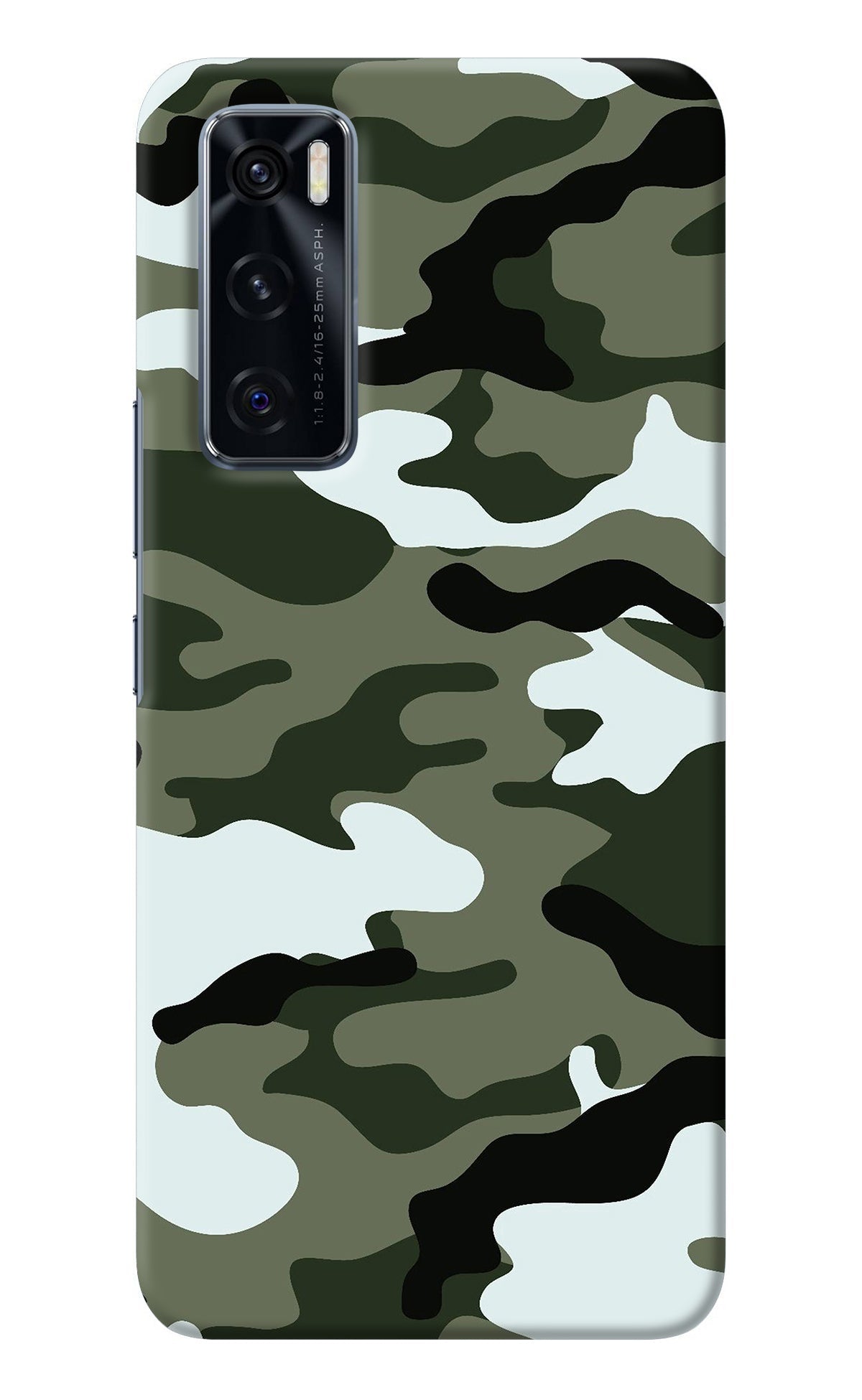 Camouflage Vivo V20 SE Back Cover