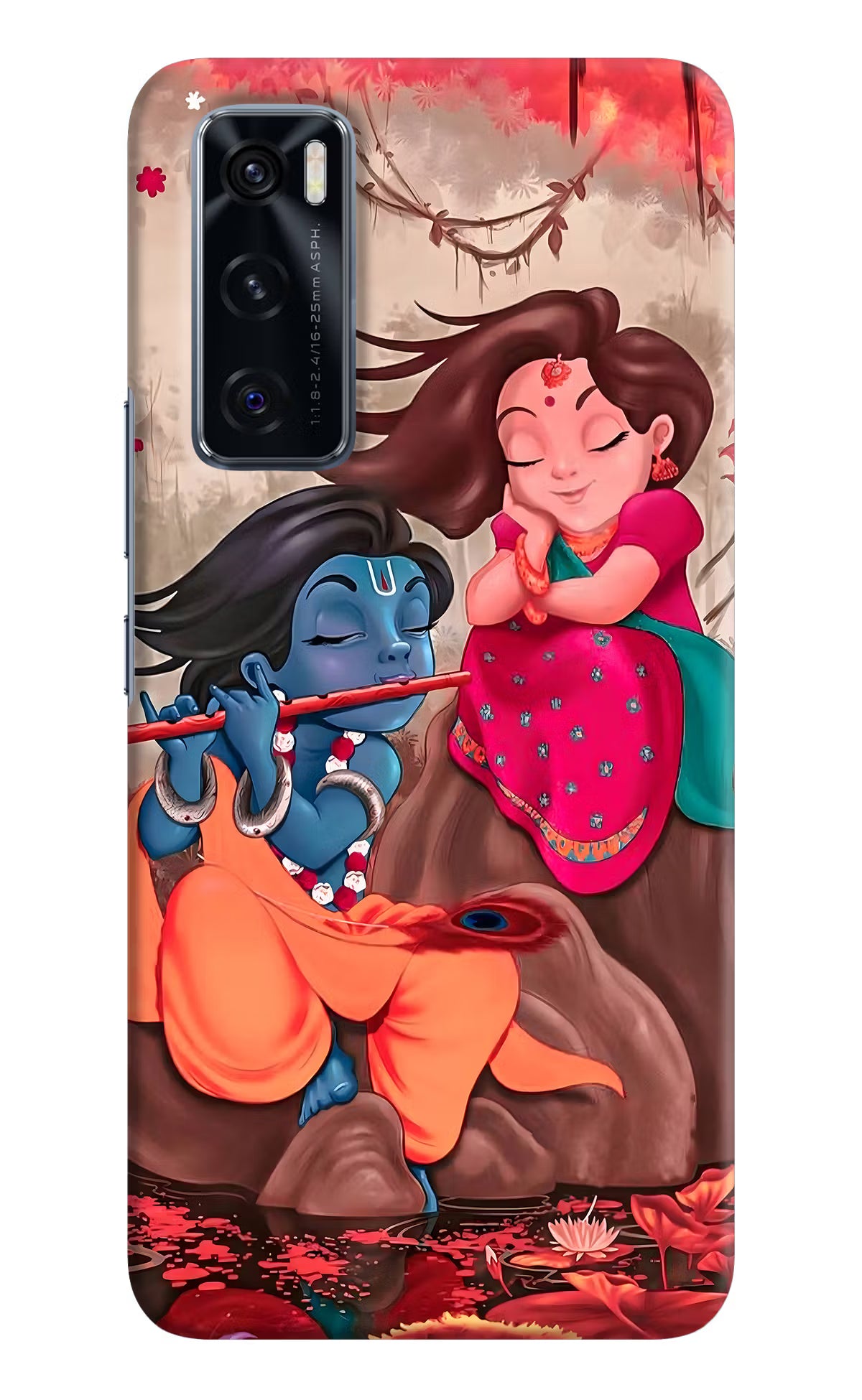 Radhe Krishna Case for Vivo V20 SE by Casekaro