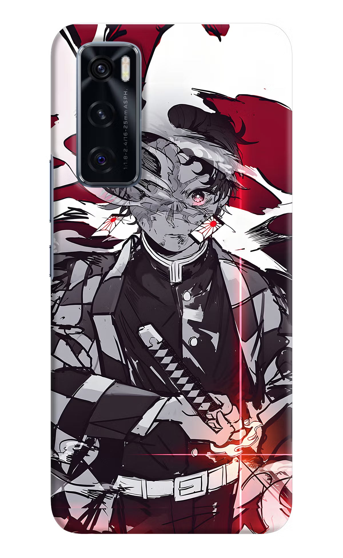 Demon Slayer Case for Vivo V20 SE by Casekaro