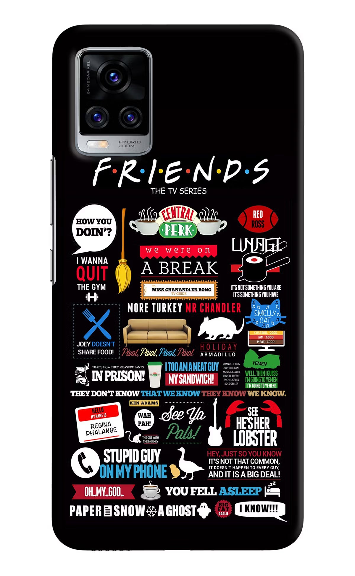 FRIENDS Case for Vivo V20 Pro by Casekaro