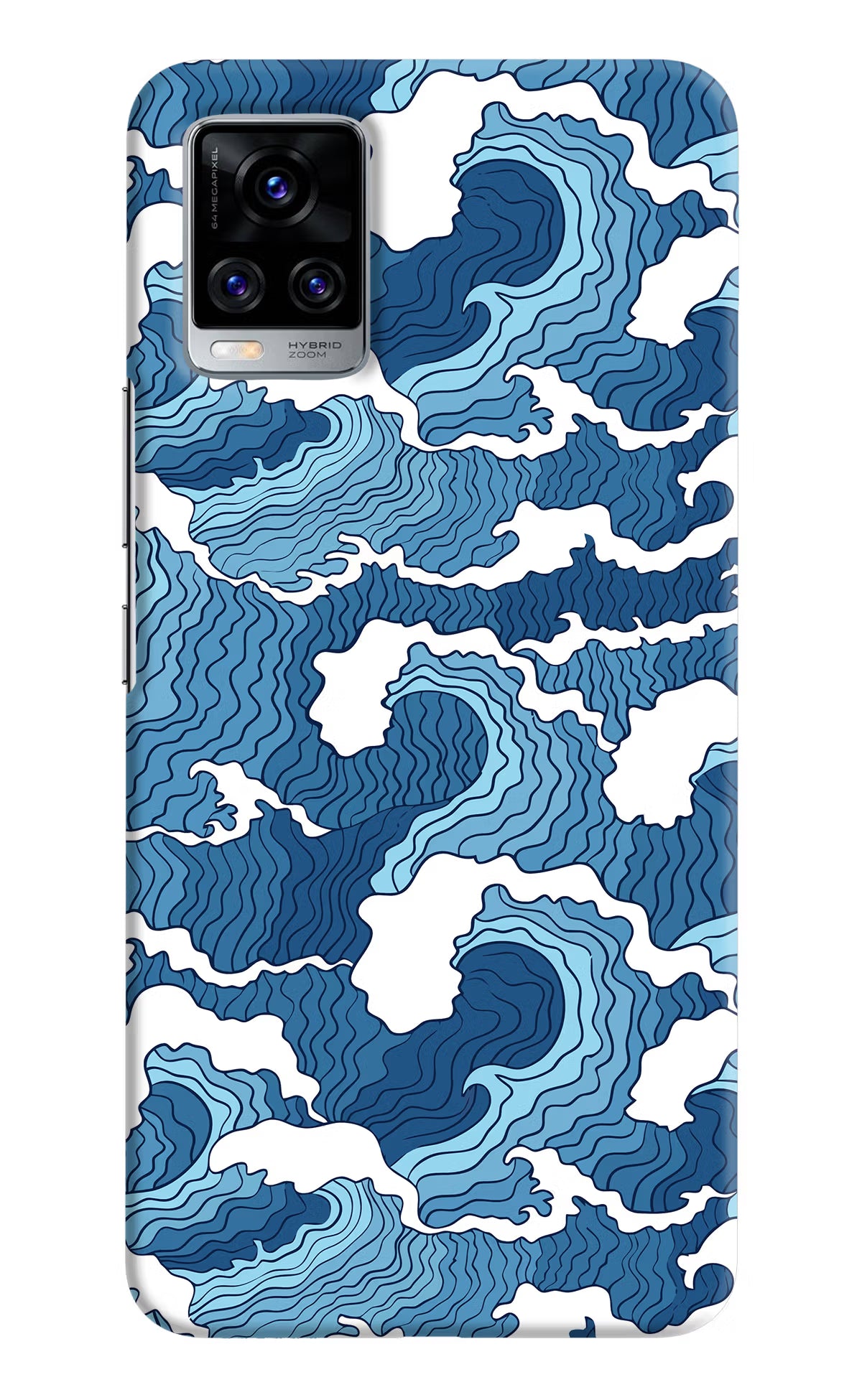 Blue Waves Case for Vivo V20 Pro by Casekaro