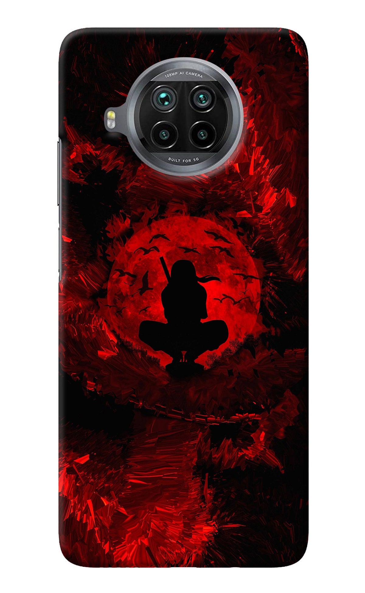 Itachi Uchiha Mi 10i Back Cover