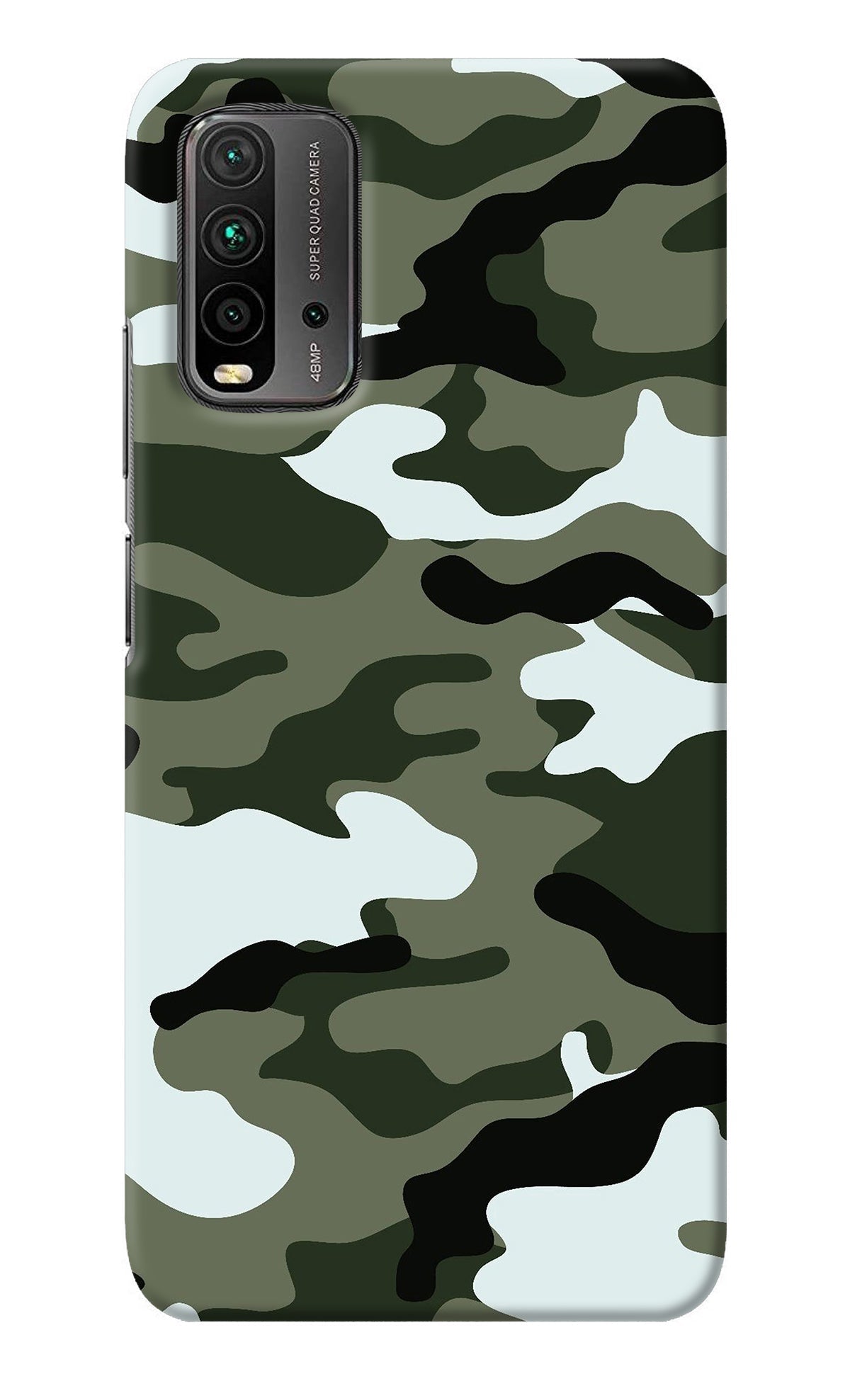 Camouflage Redmi 9 Power Back Cover