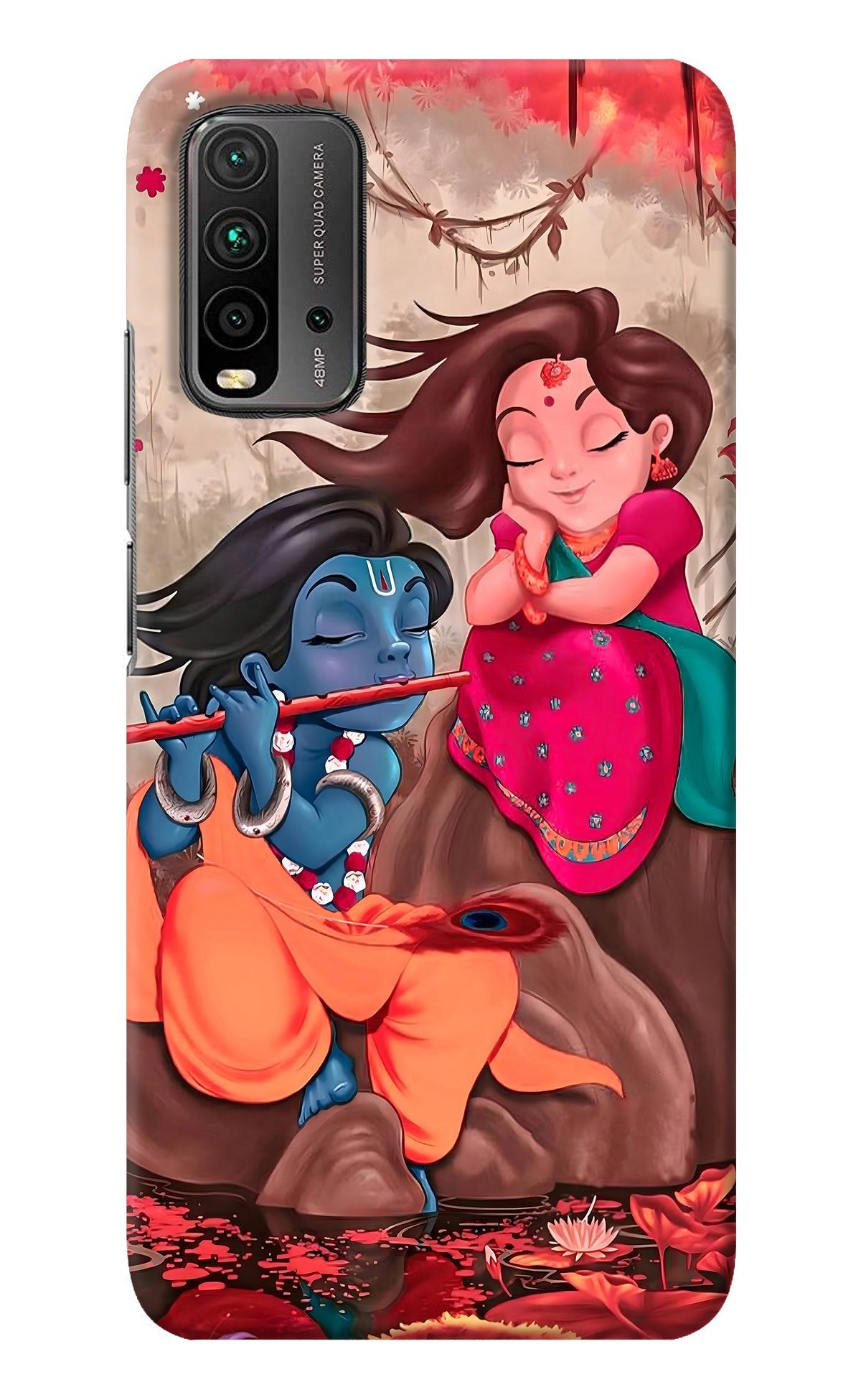 Radhe Krishna Redmi 9 Power Back Cover