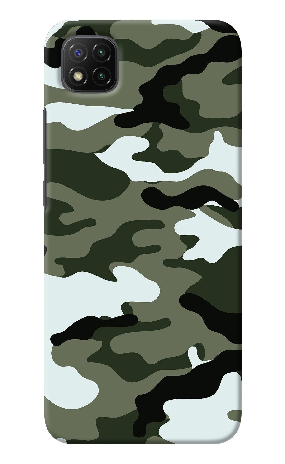 Camouflage Poco C3 Back Cover