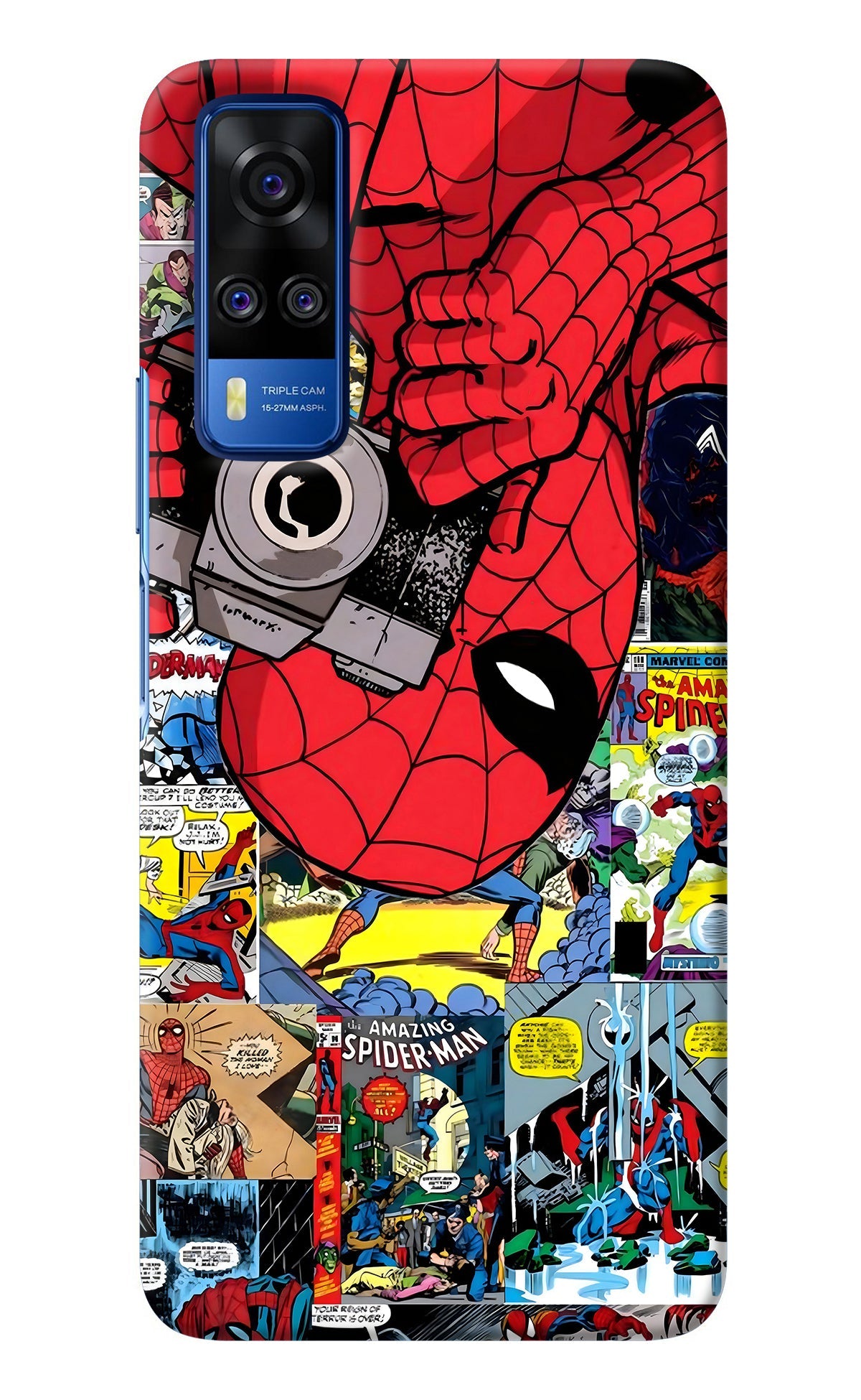 Spider Man Vivo Y51A/Y51 2020 Back Cover