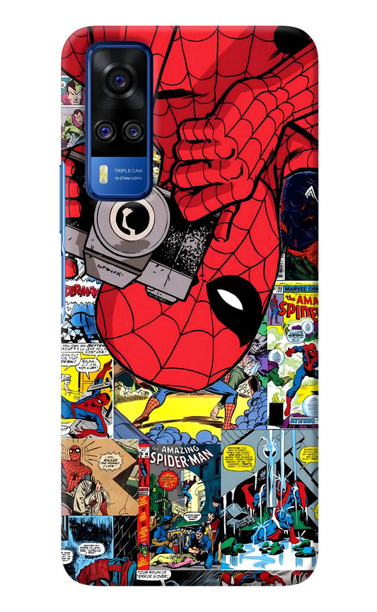 Spider Man Vivo Y51A/Y51 2020 Back Cover