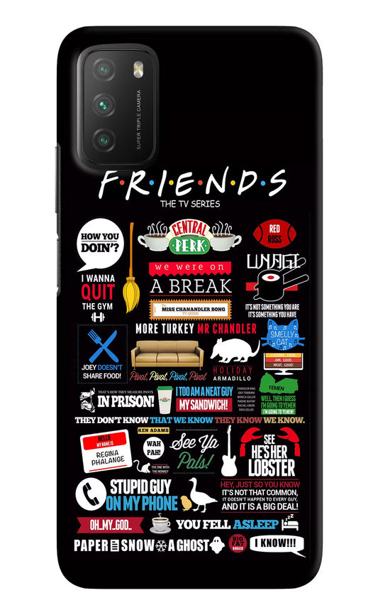 FRIENDS Case for Poco M3 by Casekaro